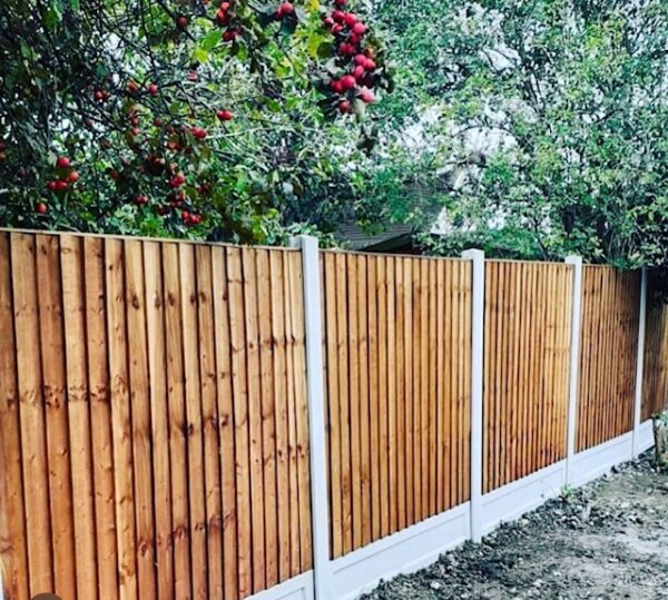 6FT x 7FT | Superior Heavy Duty Closeboard Fence Panels- Pressure treated and topped with panel capping for an aesthetically pleasing finish to aid rain run off