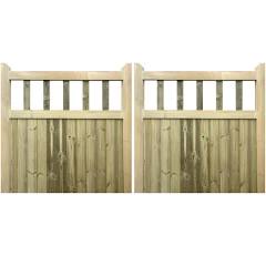Gate | Cottage Style Entrance or Side | 900mm High x 900mm Wide | A handmade Tongue & Groove gate perfect for gardens, driveways and also pedestrian entrances.