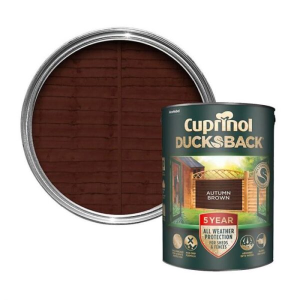 Cuprinol Year Ducksback Autumn Brown L