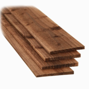 Feather Edge Board | 2.1M | Treated Brown - Combined with other fencing components, you can create strong and attractive traditional board fencing.