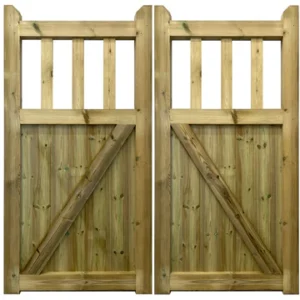 Gate | Cottage Style Entrance or Side | 1800mm High x 900mm Wide | A handmade Tongue & Groove gate perfect for gardens, driveways and also pedestrian entrances.