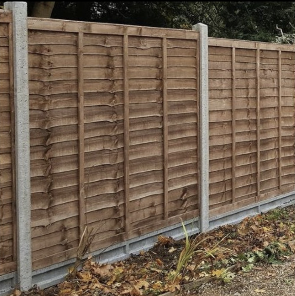 6FT x 5FT | Superior Lap Panel | Brown | Our lap panels are made using wooden slats which are positioned in parallel to create a panel without any holes or gaps