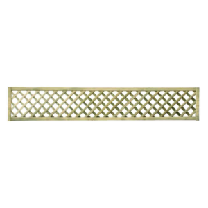 Straight Top Diamond Trellis | 6FT x 1FT | Part of the Decorative range, they are an ideal option where an element of privacy is required over a boundary.