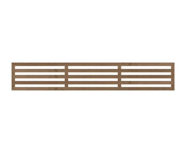 Slatted Trellis | 6FT x 2FT | Brown | Slatted trellis create enclosures, screens and feature structures in your garden, handmade with heavy duty batten.