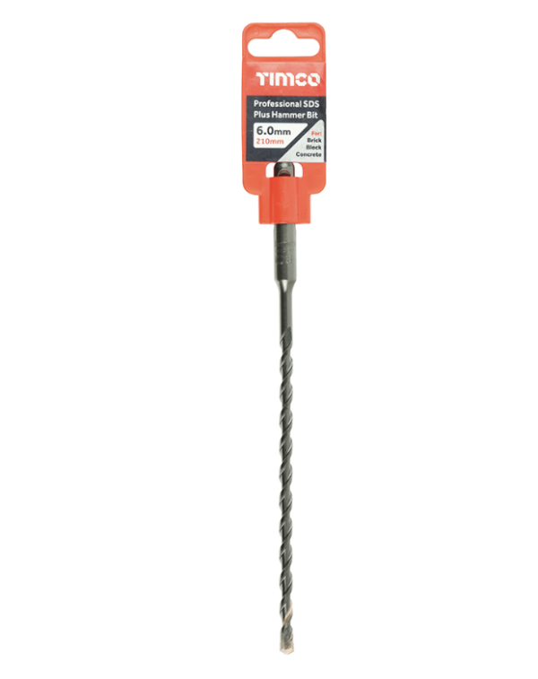SDS PLUS Hammer Bit | 6mm x 210mm