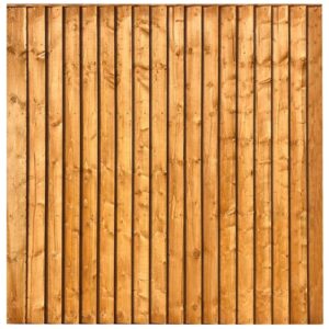 6FT x 6FT | Superior Heavy Duty Closeboard Fence Panel | Made using the highest quality UC3 timber, galvanised nails, four backing rails & topped with capping.
