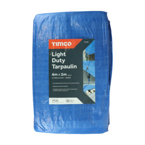 Heavy Duty Tarpaulin | 4M x 5M | 180 GSM | Perfect for covering cars, trailers, boats, shelters and agricultural materials such as wood and garden furniture