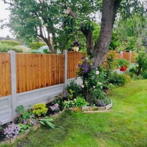 7FT x 3FT | Superior Heavy Duty Closeboard Garden Fence Panel | Treated, Brown | UC3 pressure treated, handmade in our yard, additional backing rails & topped with panel capping