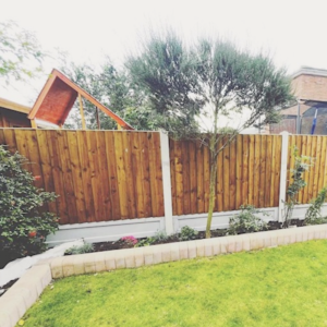 7FT x 4FT | Superior Heavy Duty Closeboard Garden Fence Panel | Treated, Brown | UC3 pressure treated, handmade in our yard, additional backing rails & topped with panel capping
