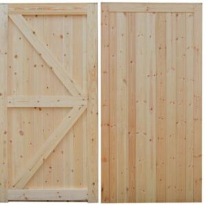 Treated Heavy Duty Garden Gate | Tongue & Groove | 1800mm x 1200mm | Fully Framed & Rebated | Pressure treated, premium quality & mortice and tenon jointed.