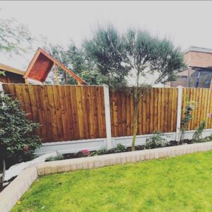 6FT x 3FT6" | Superior Heavy Duty Closeboard Fence Panel | Treated, Brown | UC3 pressure treated, handmade in our yard, additional backing rails & topped with panel capping