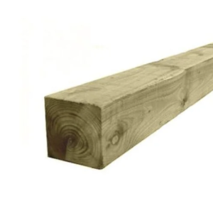 8FT 4" x 4" Wood Post | Green | Pressure Treated | 15.00KG