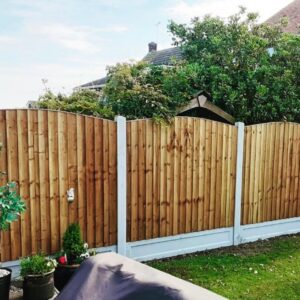 6FT x 2FT4" | Superior Heavy Duty Closeboard Convex/Arch/Bow Topped Fence Panel | Treated, Brown | Made using the highest quality timber and galvanised nails, additional rails and finished off with capping.