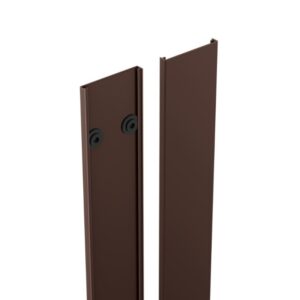 DURAPOST Classic Cover Strip | 2.1M | Sepia Brown | 0.21KG | U-shaped composite strips provide a clean and consistent appearance on both sides of your posts.