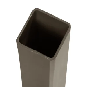 DURAPOST 3" Gate/Corner Post | 2.4M (8FT) | Sepia Brown | 12.10KG | Made from high-quality galvanised steel, ideal for secure corner, 3-way joins, and gate.