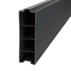 DURAPOST PRIMA Composite Gravel Board | 2.4M (8FT) | Anthracite Grey | 4.08KG | Long lasting, easy to install & aesthetically pleasing composite gravel board
