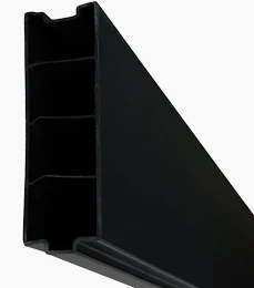 DURAPOST PRIMA Composite Gravel Board | 1828mm (6FT) | Black